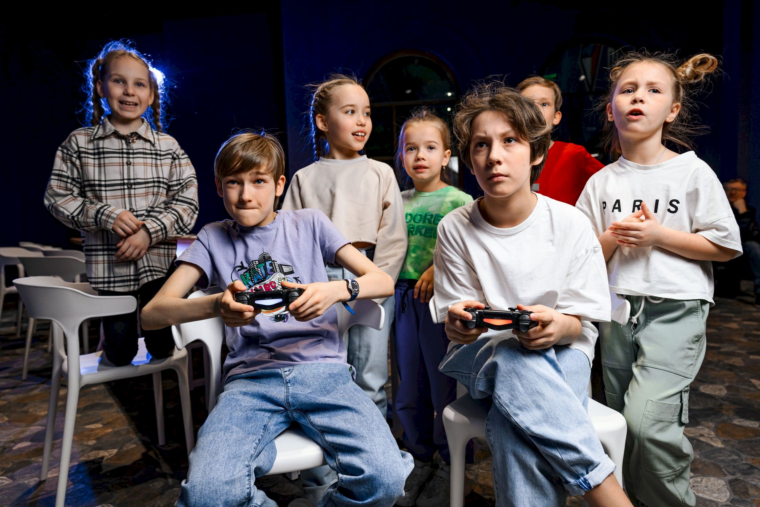 Детский праздник в ВР-клубе